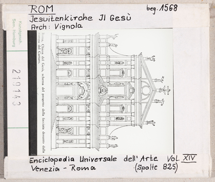 Vorschaubild Rom: Il Gesù, Fassade. Vignola 